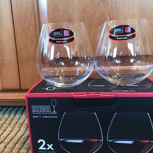 Riedel O Stemless Pinot Wine Glass Set of 2